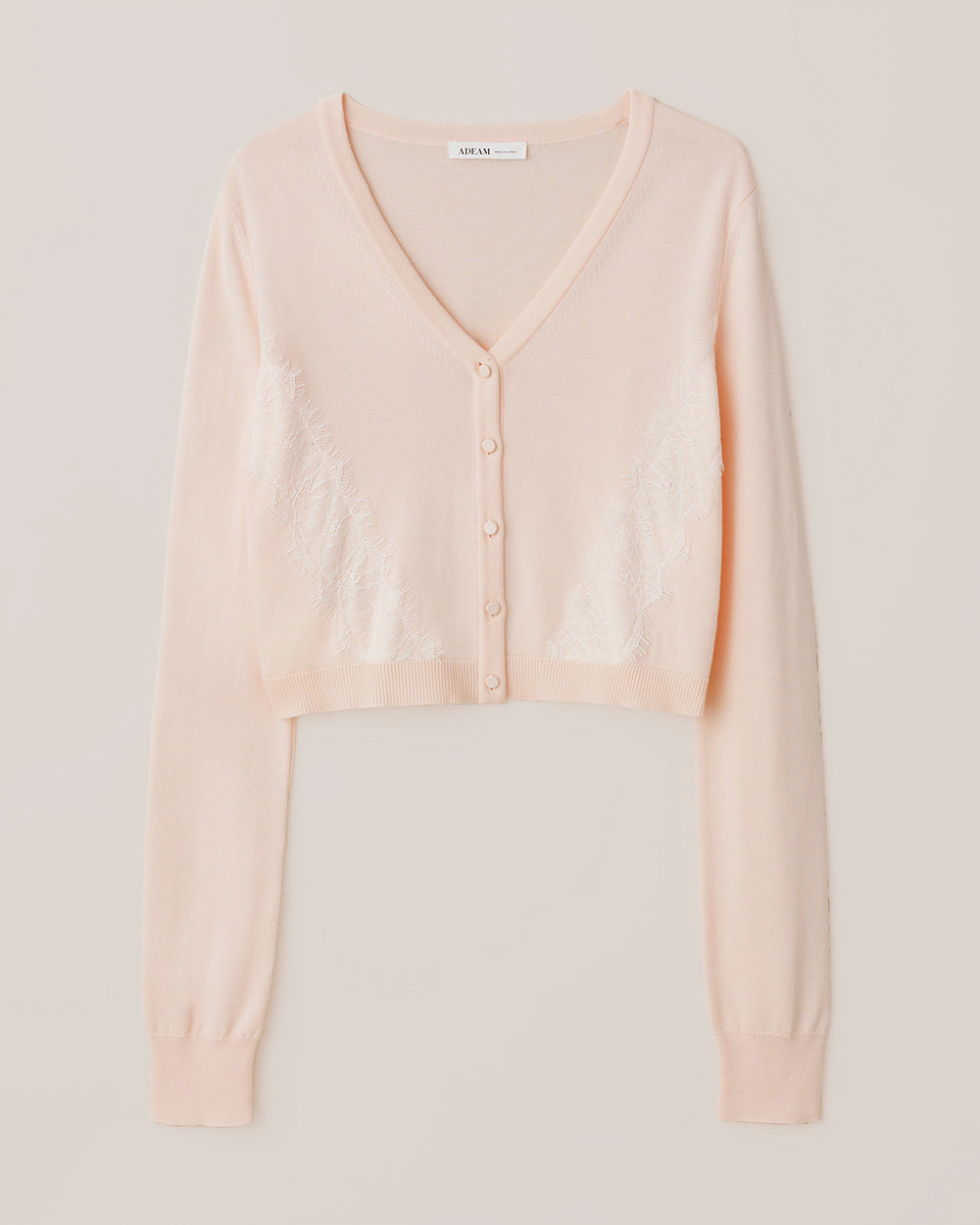 パール ブラッシュ アシュリー ニット カーディガン: additional content image block 3