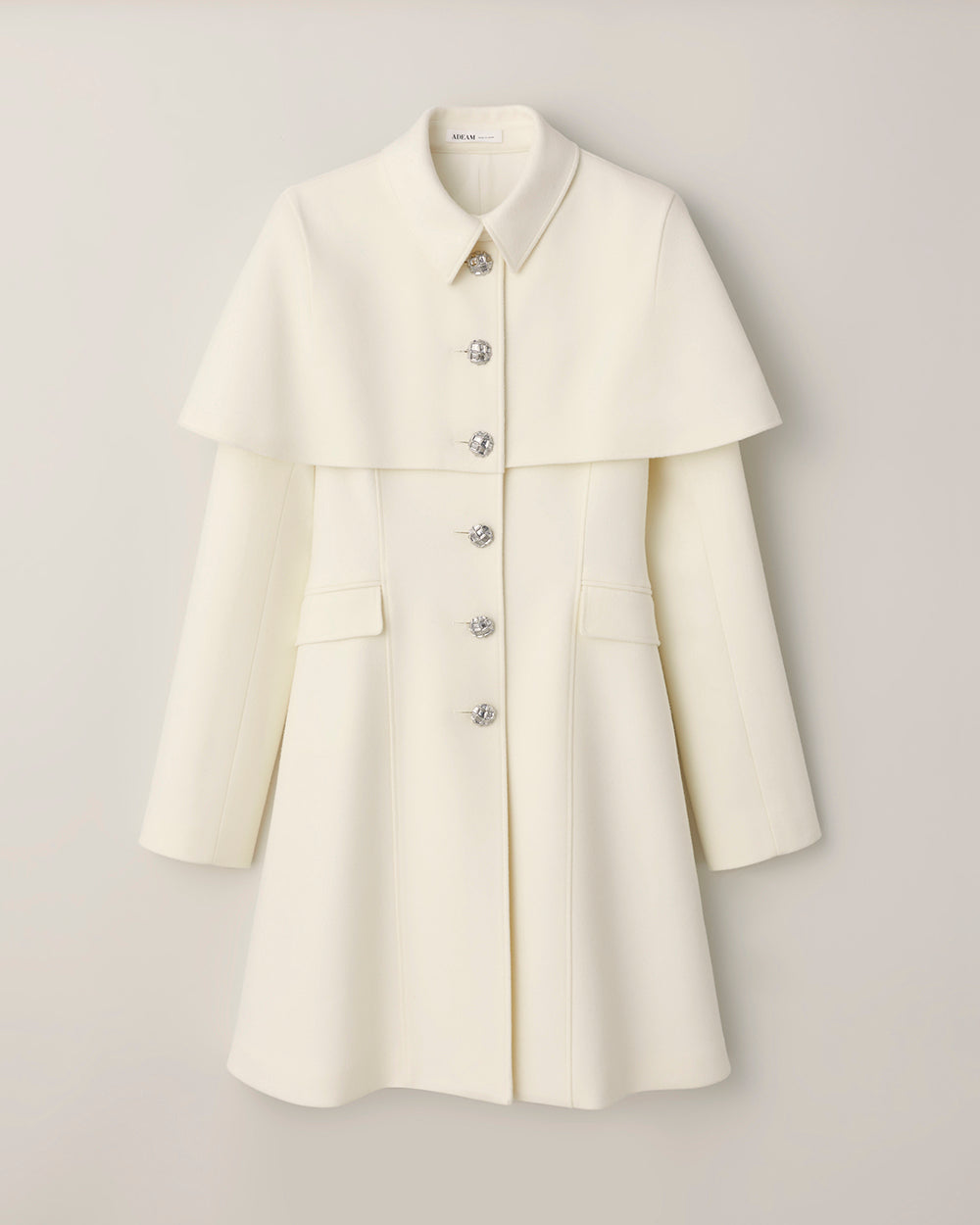 Ivory Cape Coat: additional content image block 3