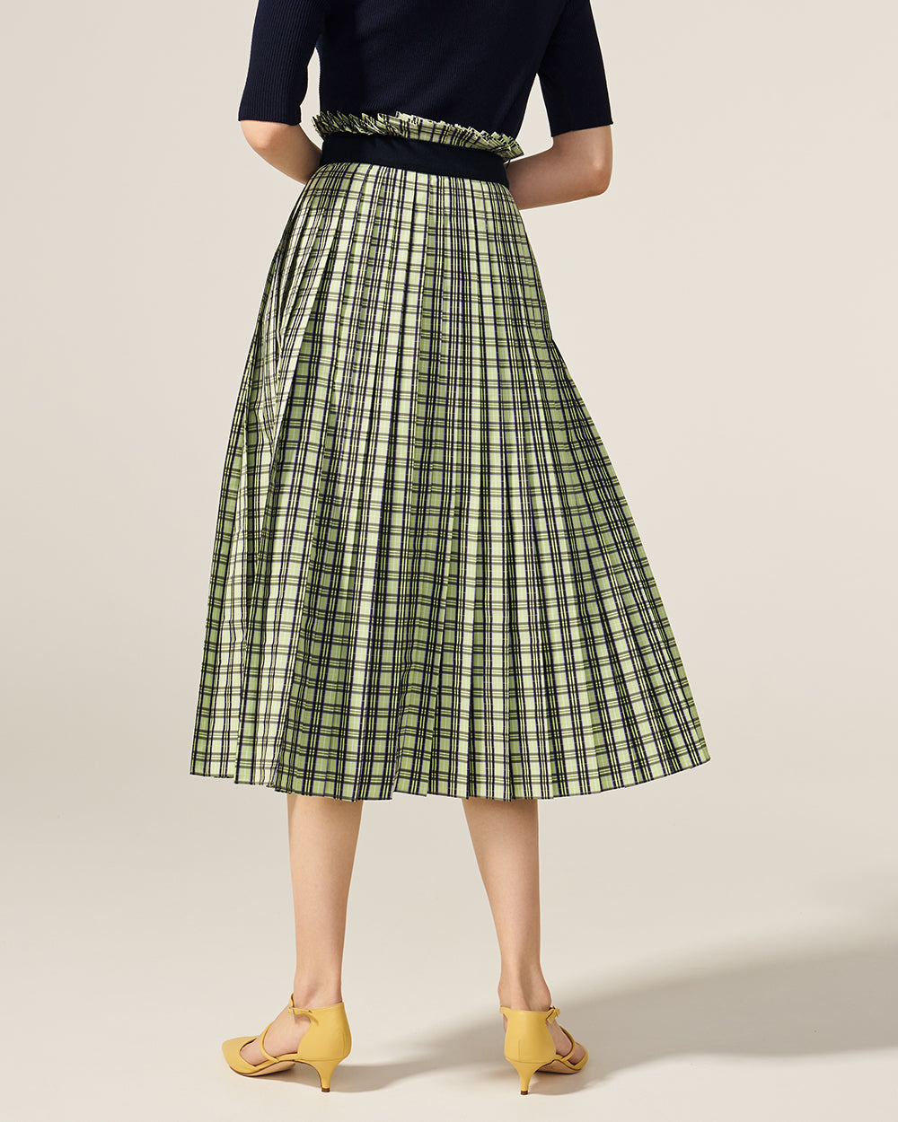 Navy Graf Skirt: additional content image block 1