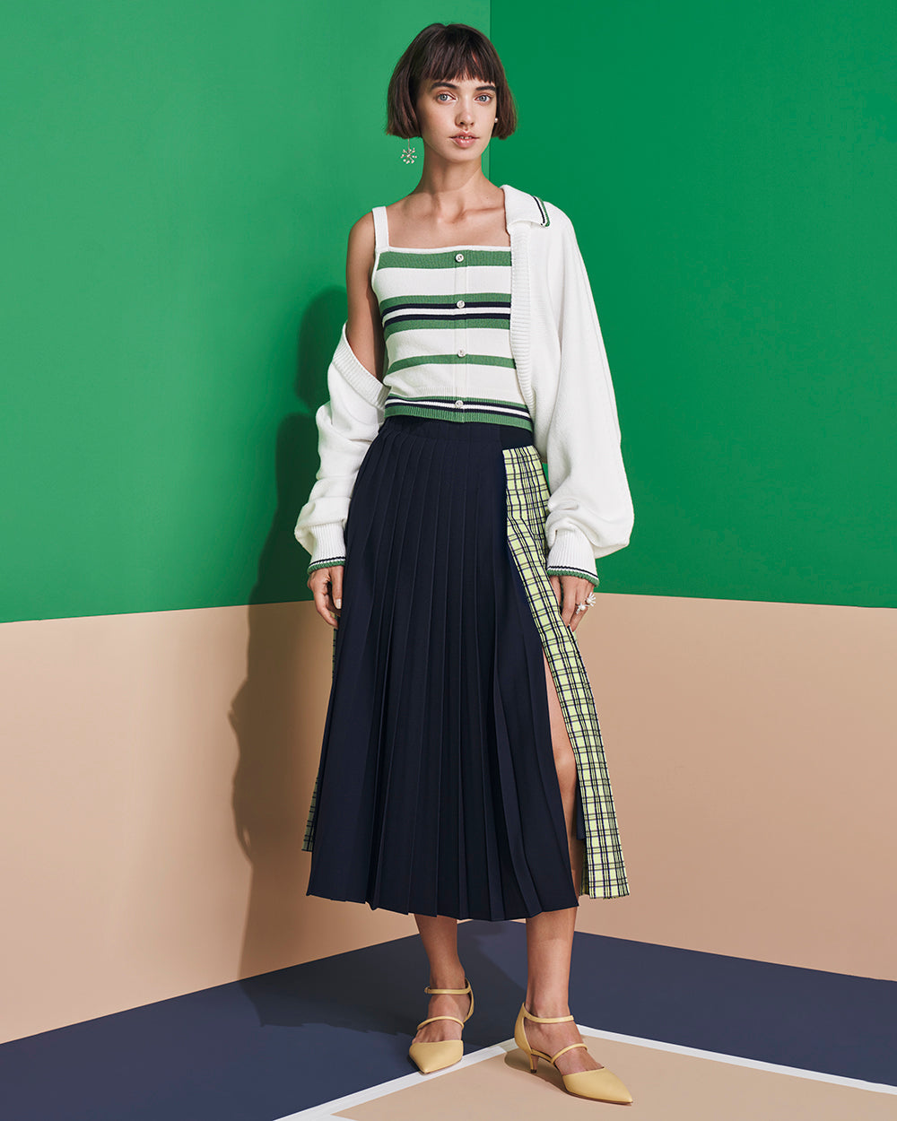 Navy Graf Skirt: additional content image block 4
