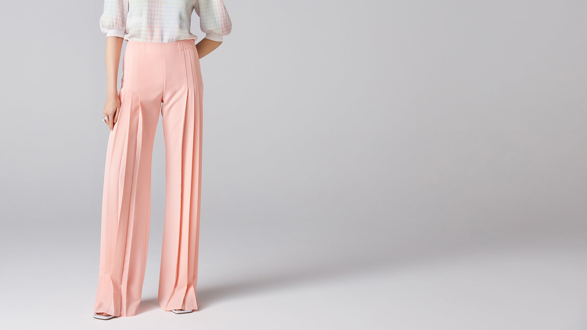Peach Bamboo Pants: hero banner