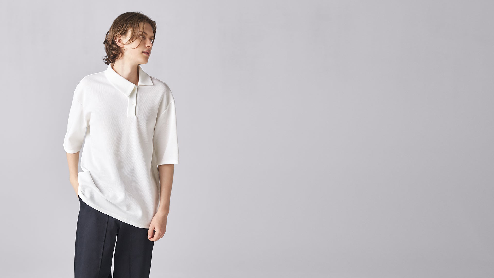 White Boardslide Polo Shirt: hero banner