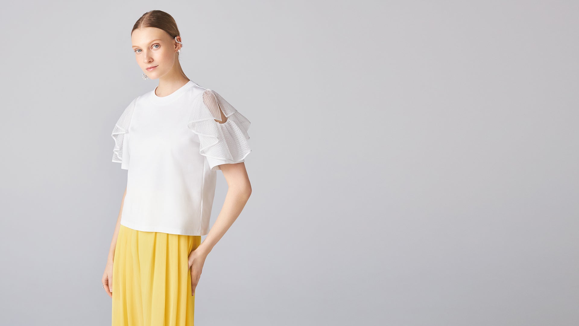 White Bon Dance T-Shirt: hero banner