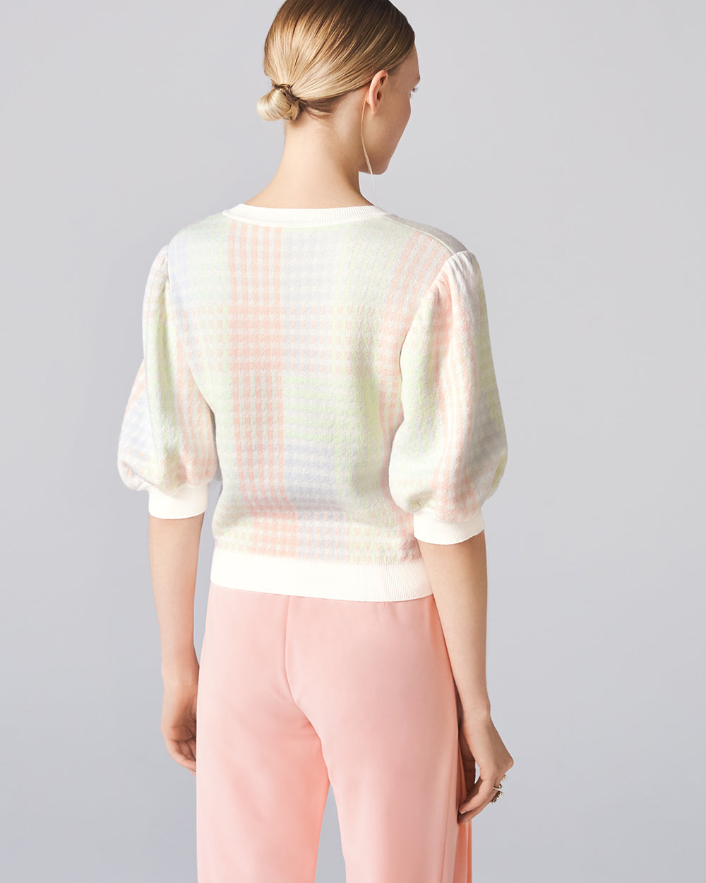 Multi Cotton Candy Knit Top: additional content image block 1