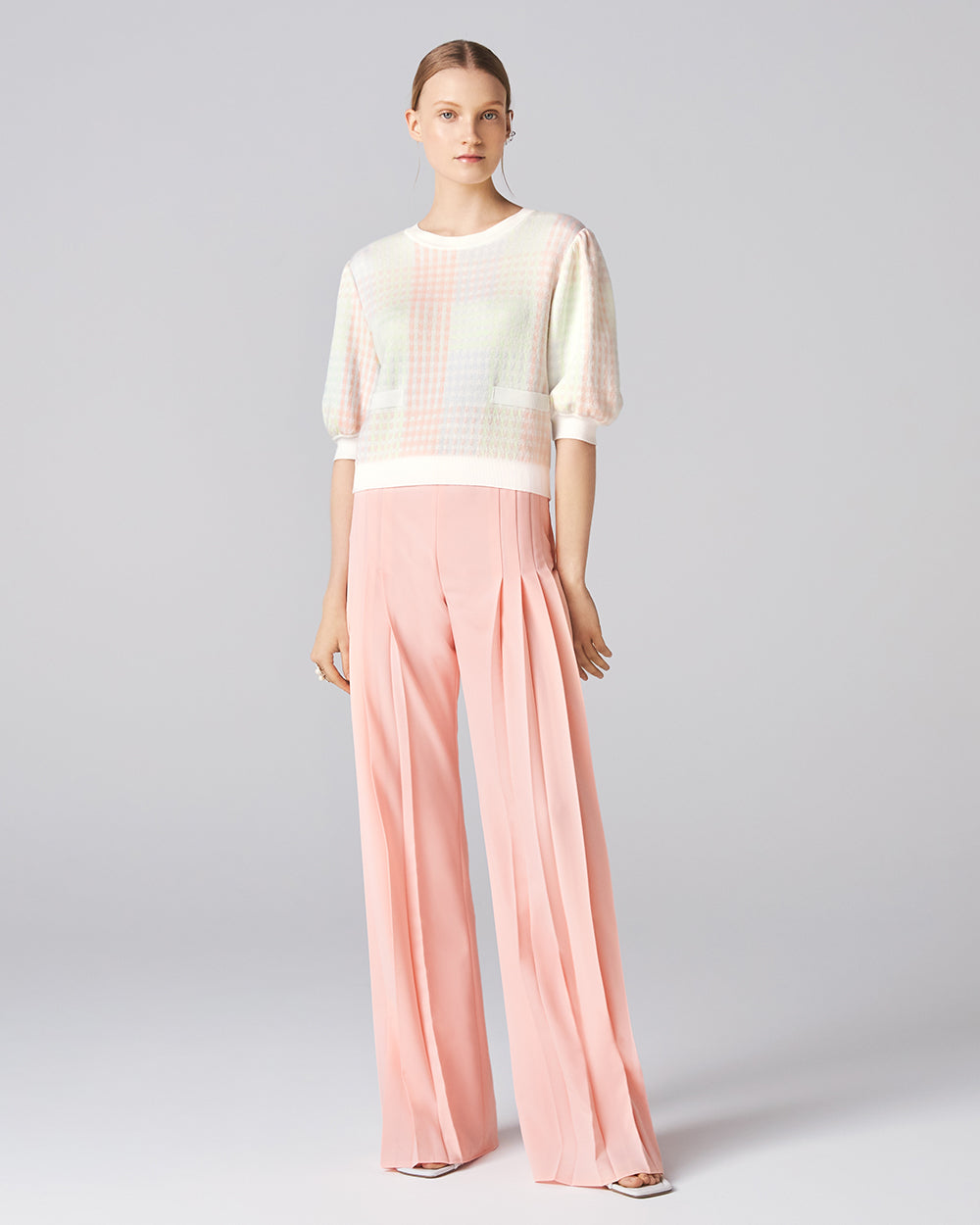 Multi Cotton Candy Knit Top: additional content image block 4