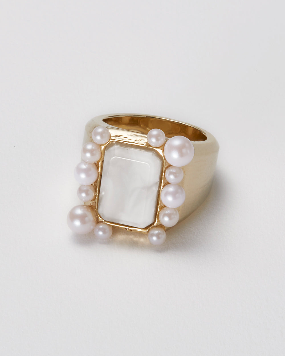 White Empress Ring - ADEAM
