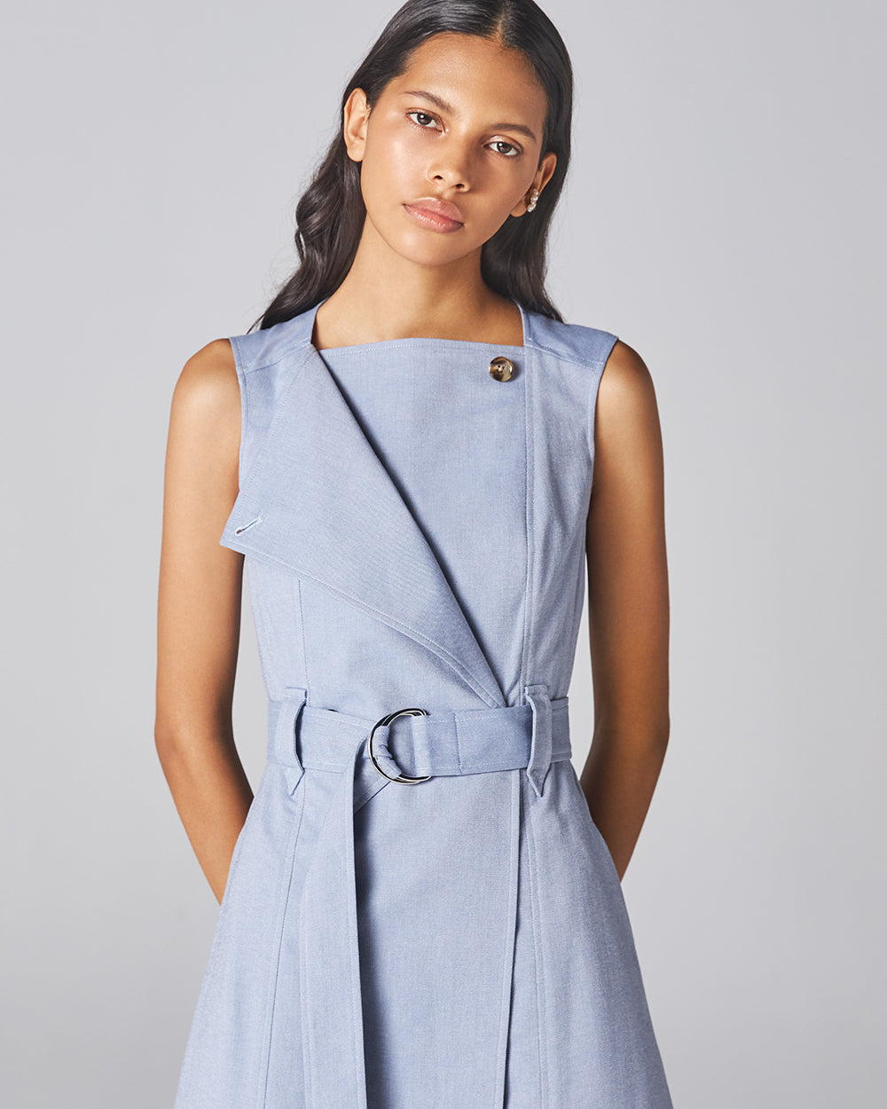 Light Indigo Kyoto Dress - ADEAM