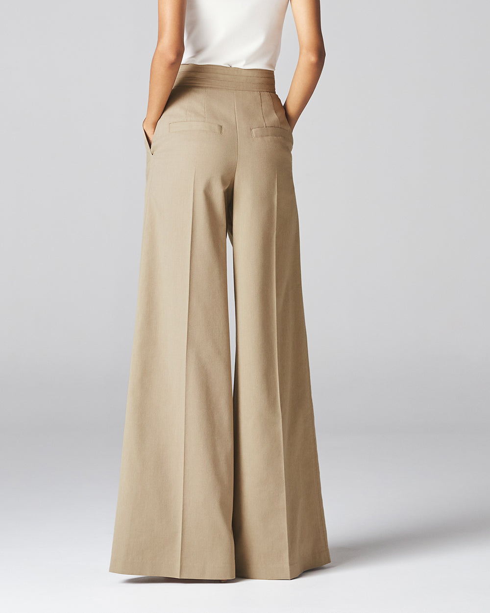 Beige Kyoto Trouser - ADEAM