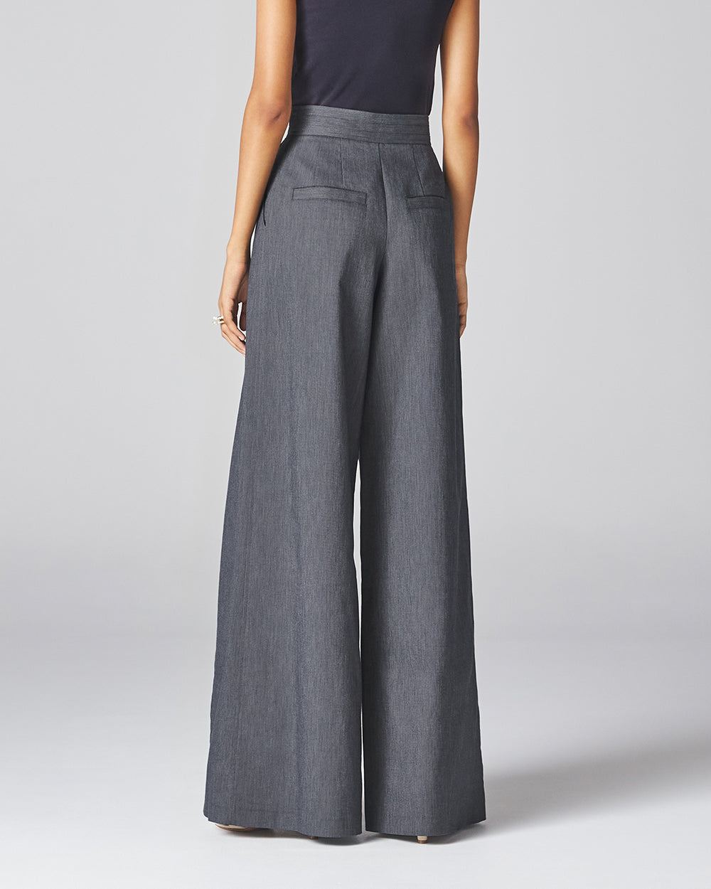 Navy Kyoto Trouser - ADEAM