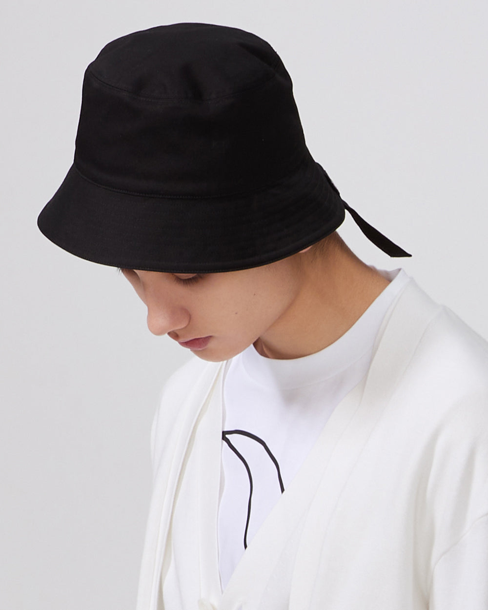 Black Logo Bucket Hat - ADEAM