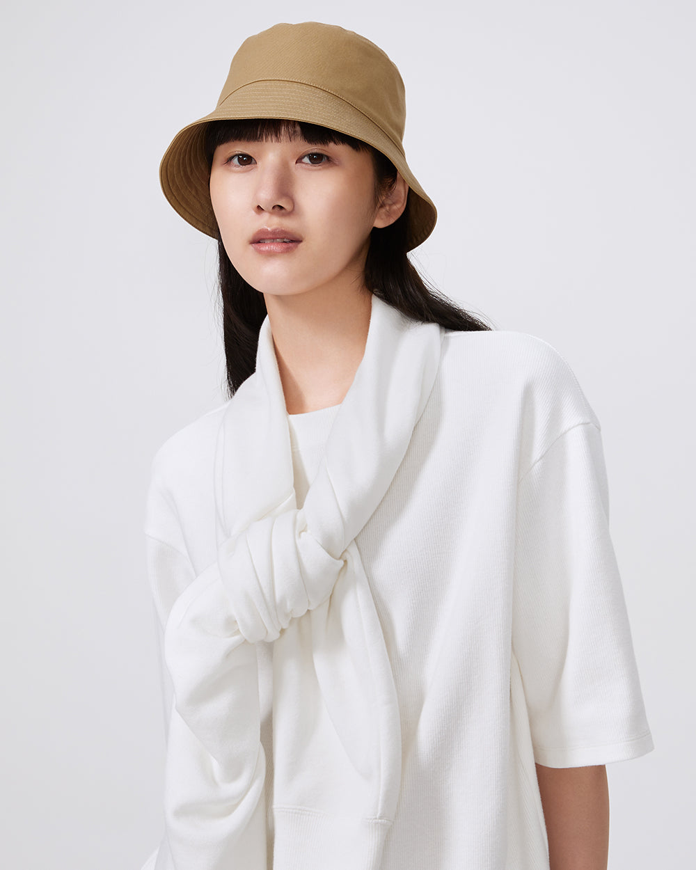 Khaki Logo Bucket Hat - ADEAM