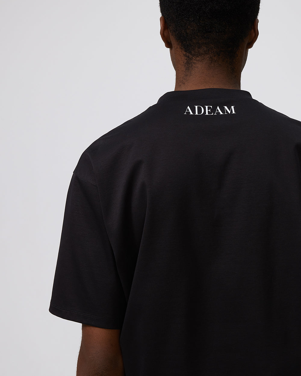 Black Logo T-Shirt - ADEAM