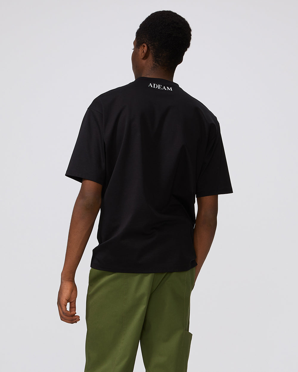 Black Logo T-Shirt - ADEAM