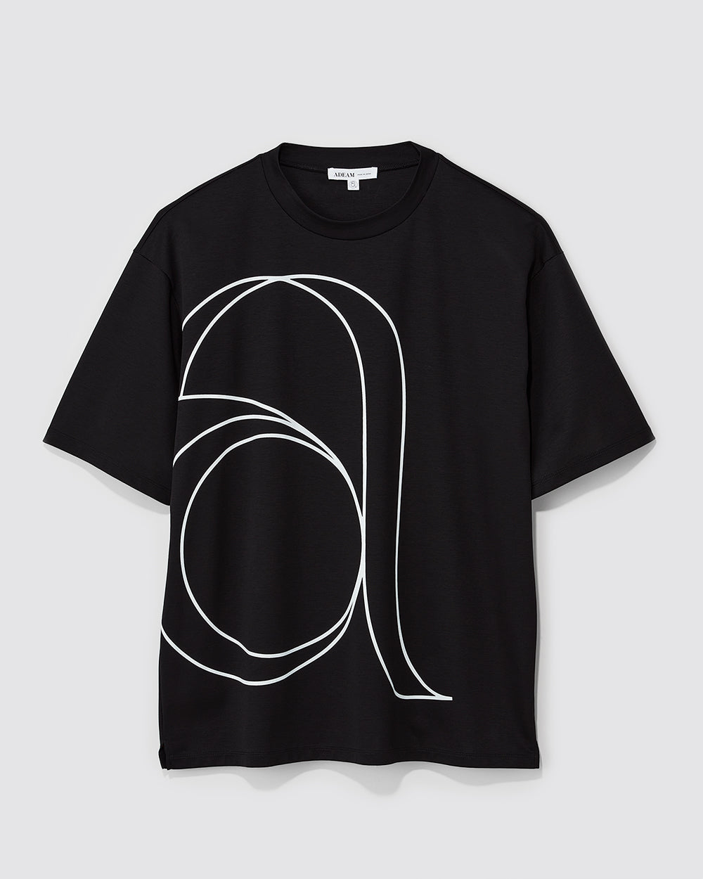 Black Logo T-Shirt - ADEAM