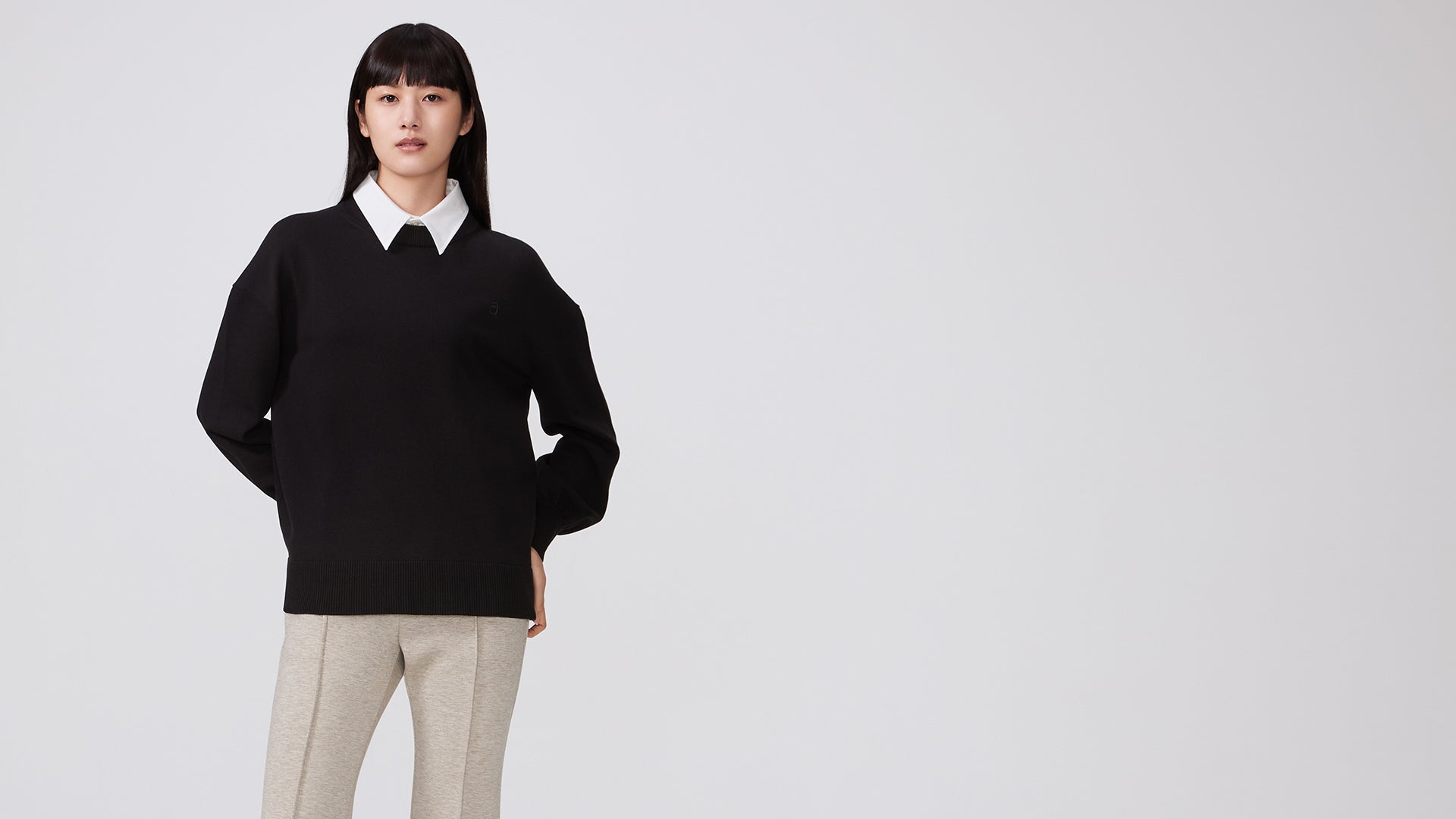 Black Omotesando Sweater - ADEAM