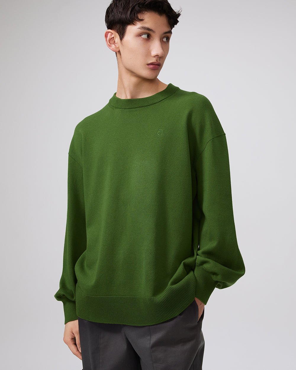 Forest Green Omotesando Sweater - ADEAM