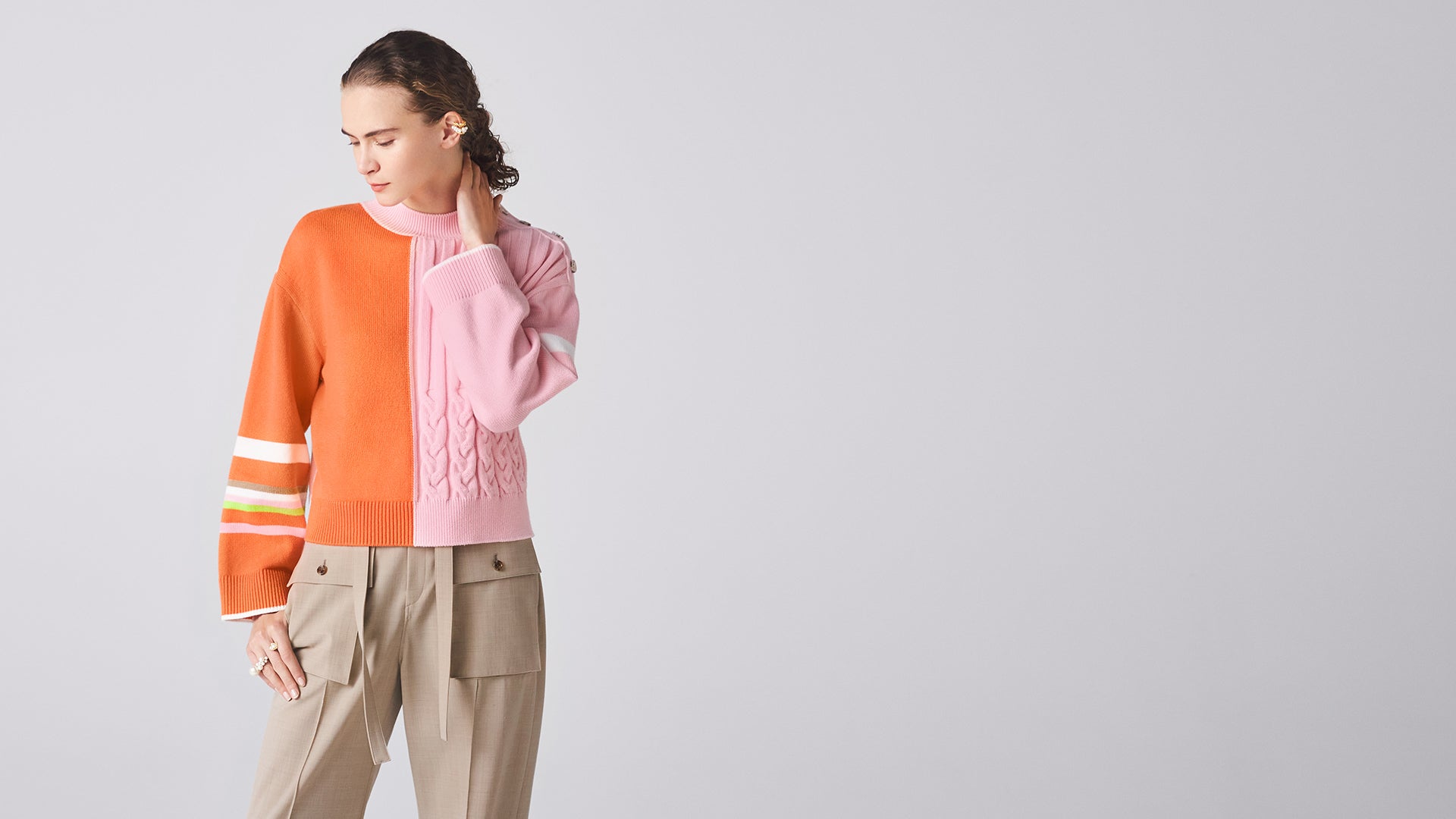 Blossom Pink Rothko Top: hero banner