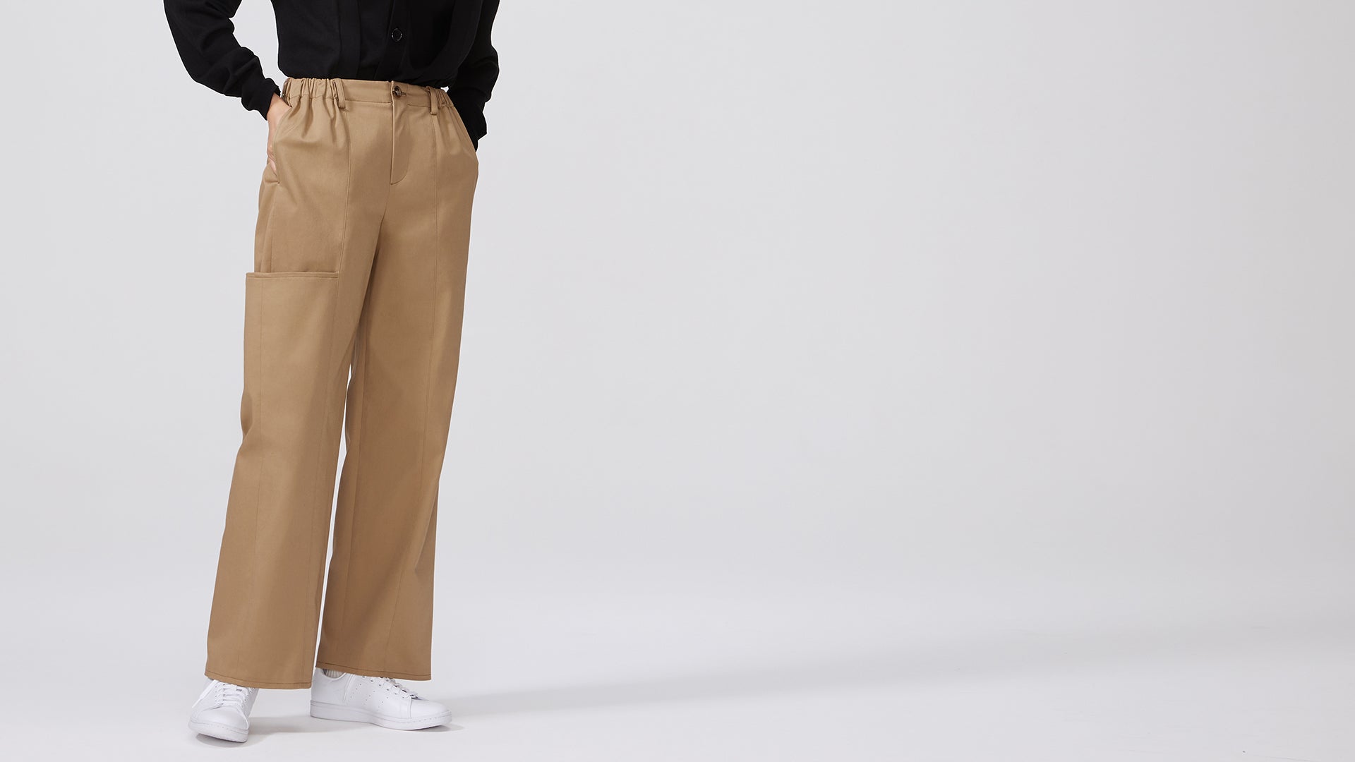 Khaki Shibuya Pant - ADEAM