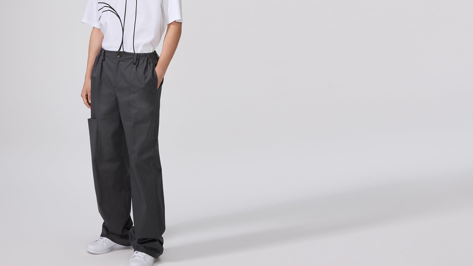 Steel Grey Shibuya Pant - ADEAM