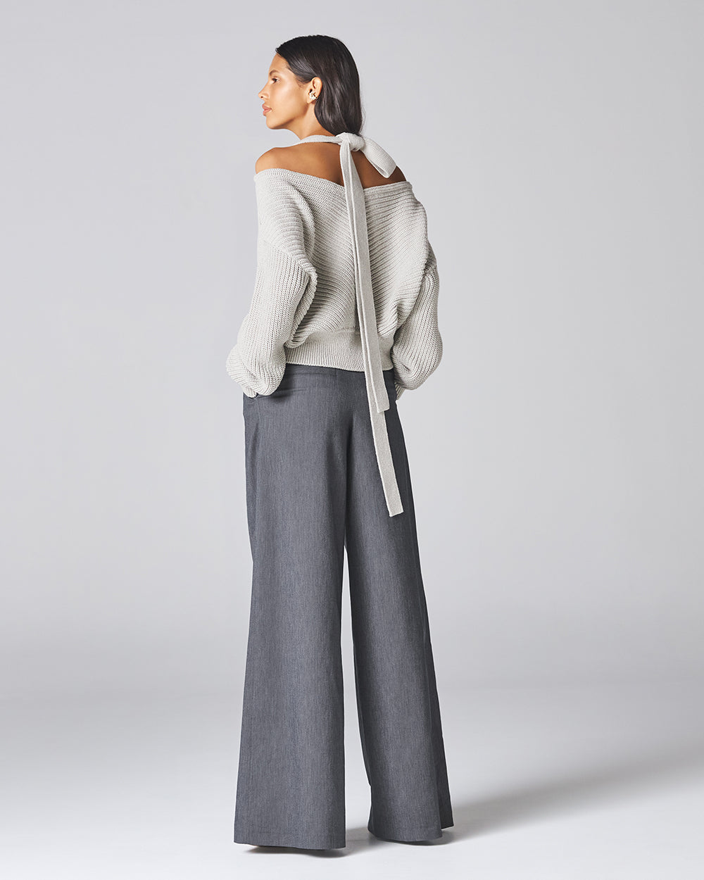 Grey Sora Cardigan - ADEAM