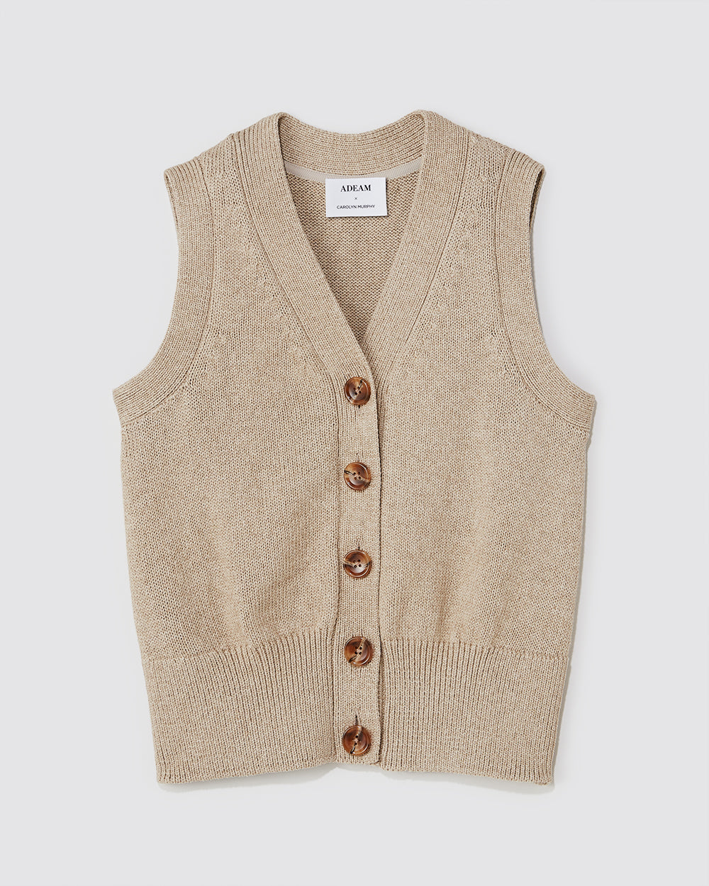 Beige Sora Vest - ADEAM
