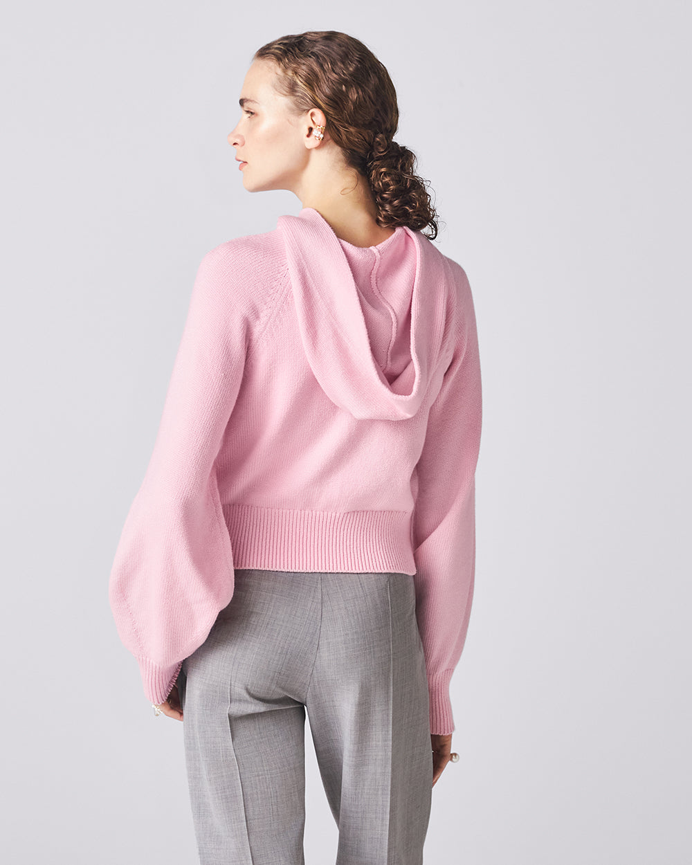 Blossom Pink Void Hoodie: additional content image block 1