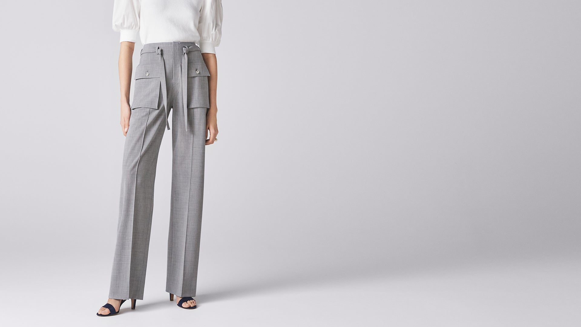 Heather Grey Water Stone Pant: hero banner