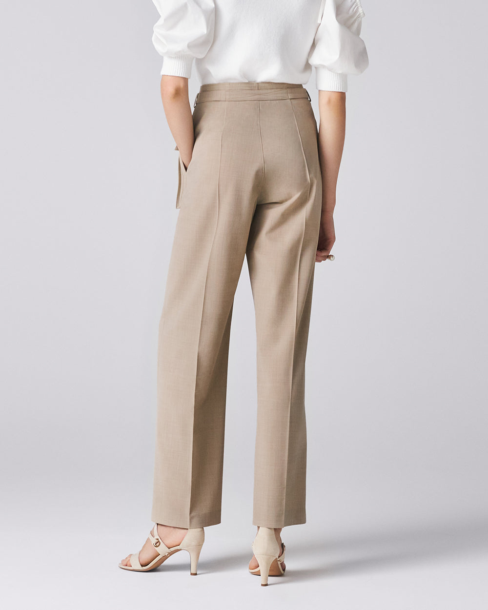 Sand Beige Water Stone Pant: additional content image block 1