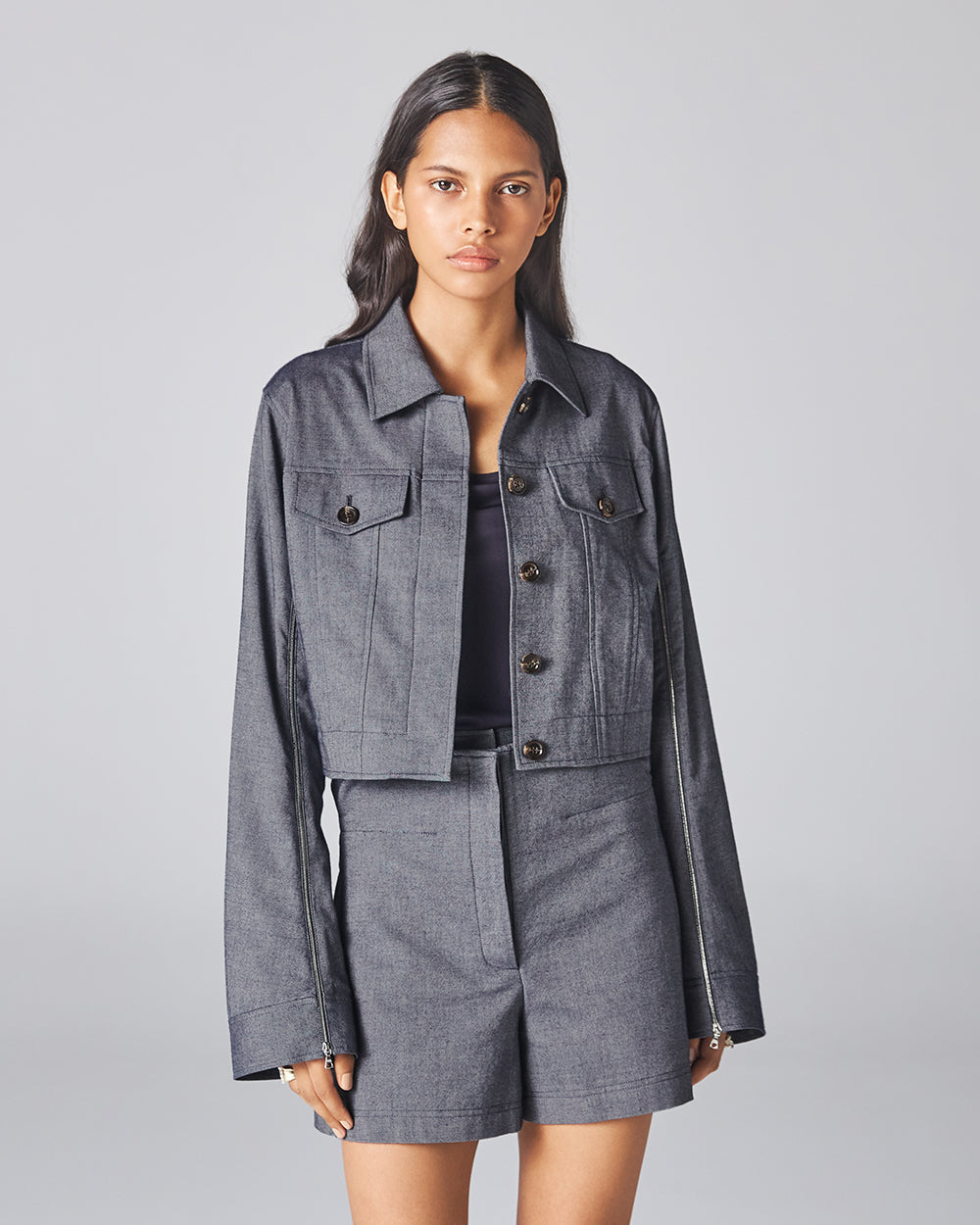 Dark Indigo Yama Jacket - ADEAM
