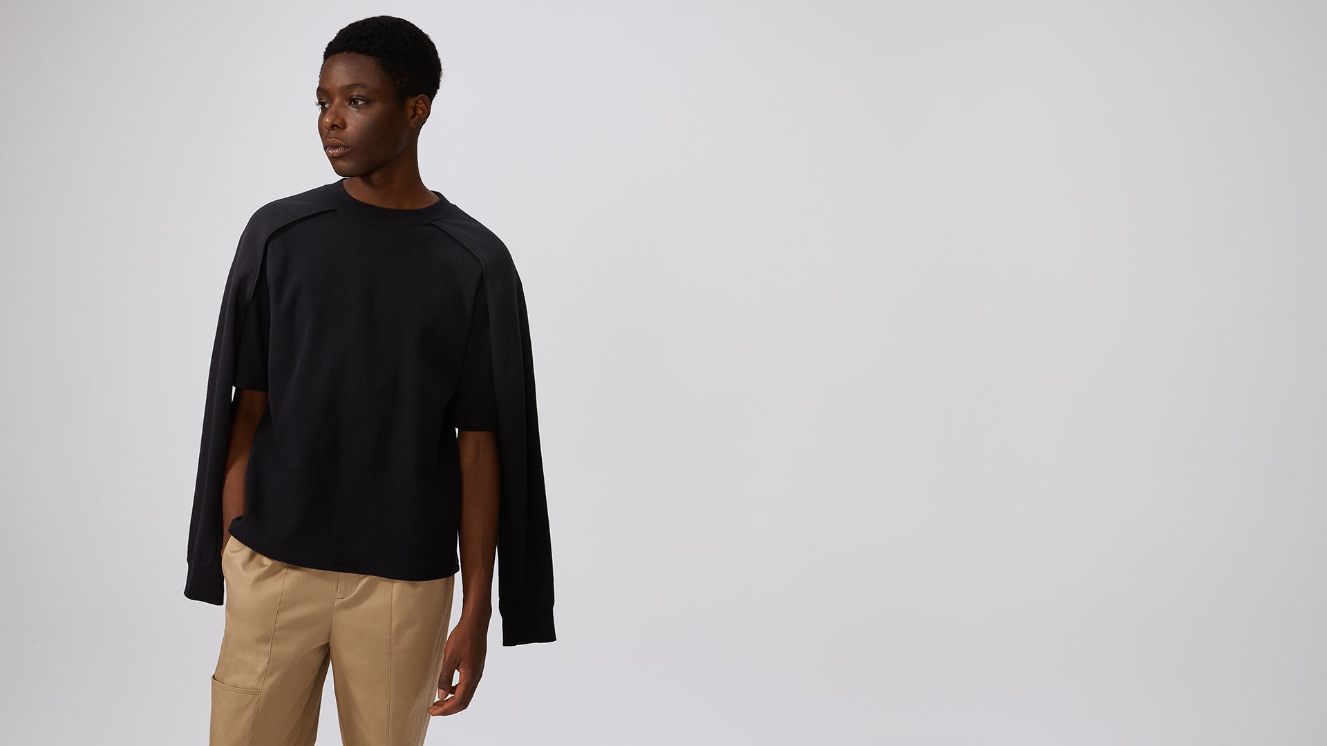 Black Yoyogi Sweatshirt - ADEAM