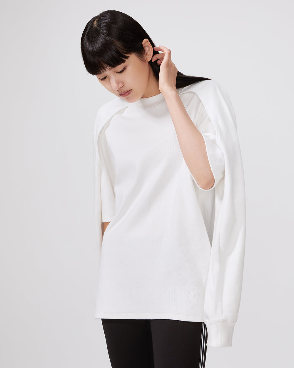White Yoyogi Sweatshirt - ADEAM