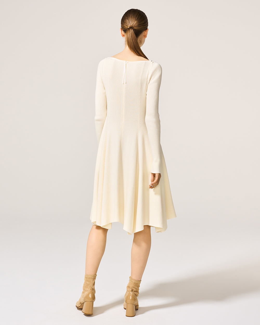 Ivory Colette Knit Dress ADEAM