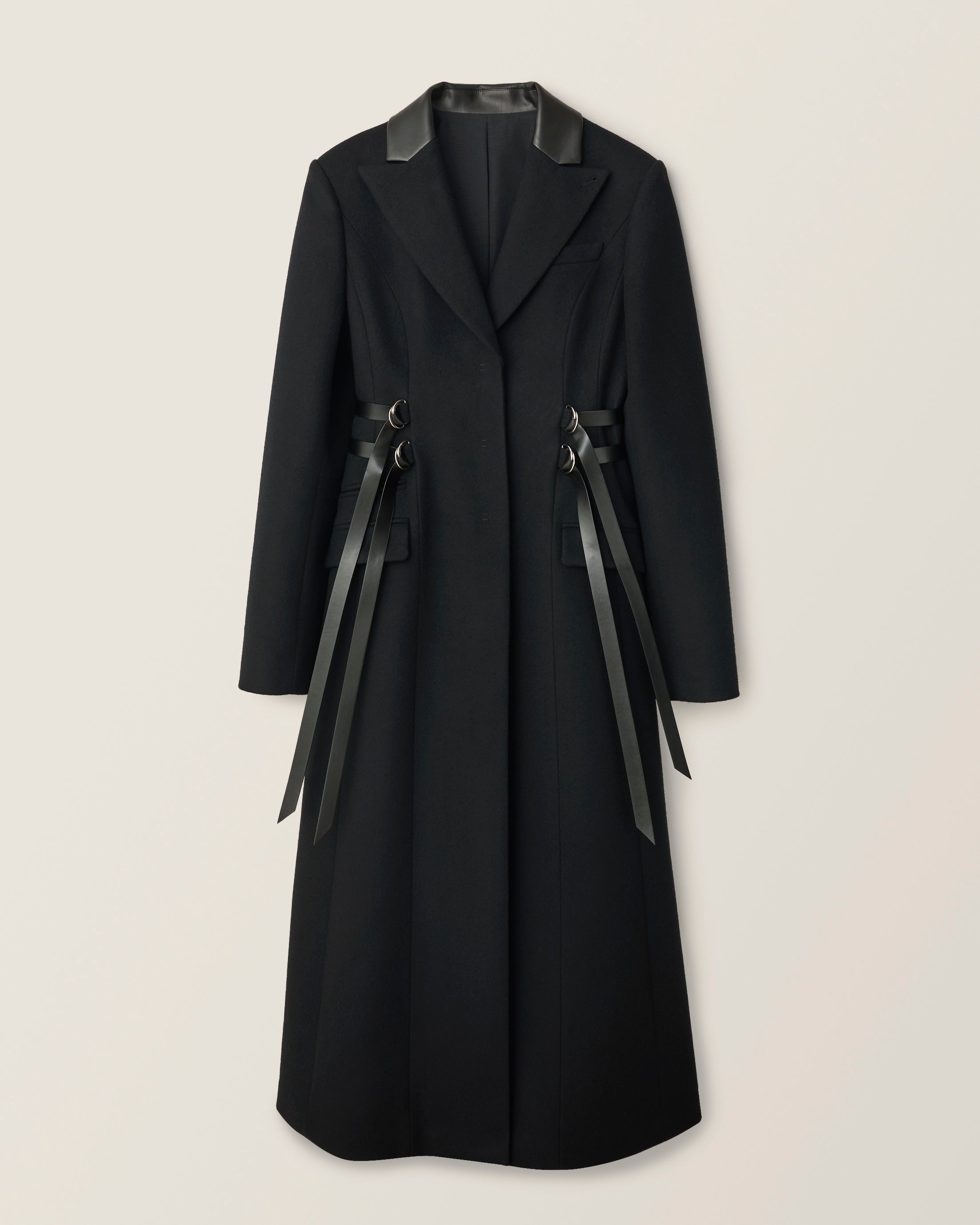 Black Harness Coat – ADEAM