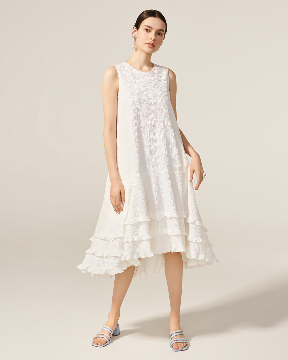 White Jean Dress – ADEAM
