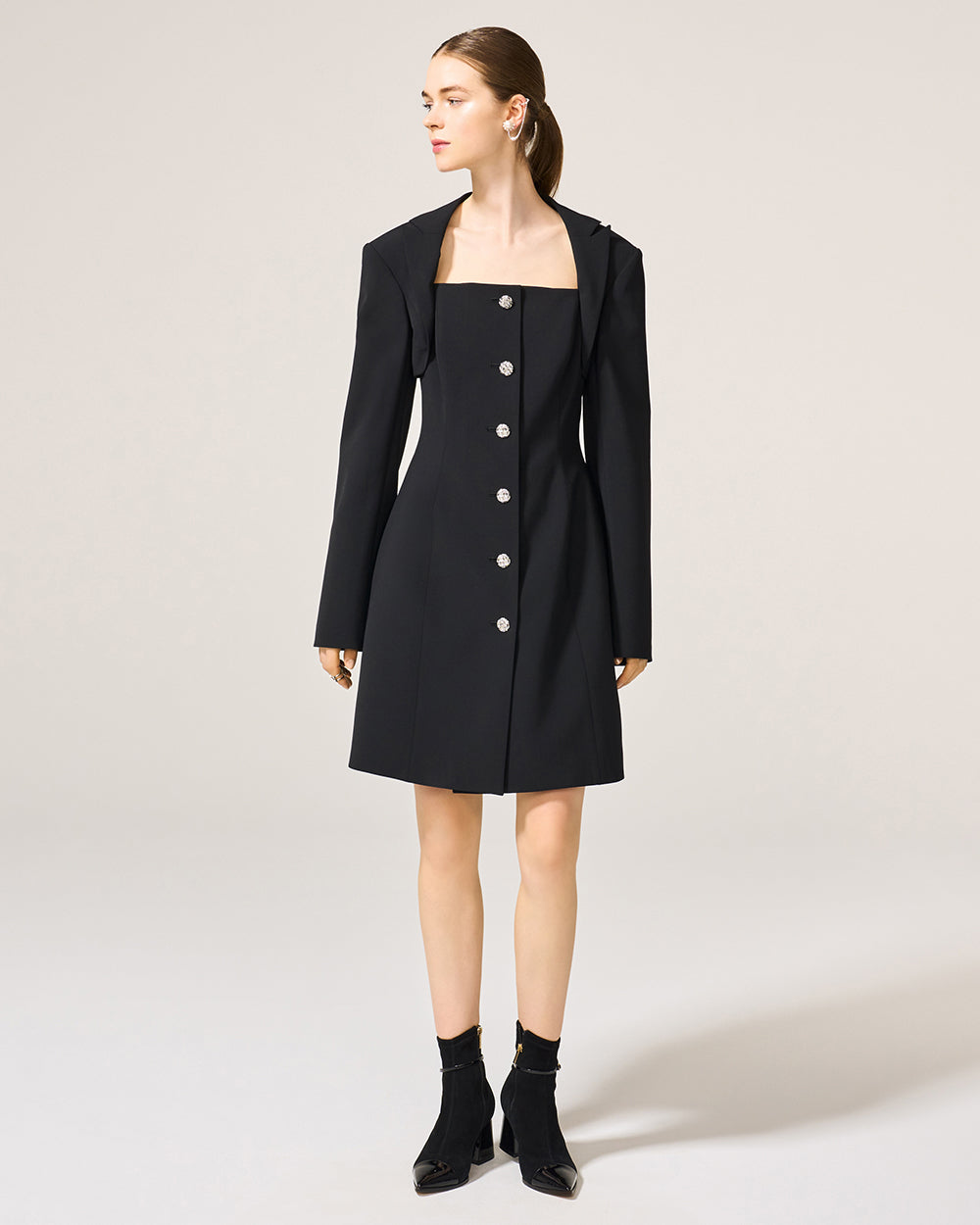 ブラック ナンシー ドレス View 1