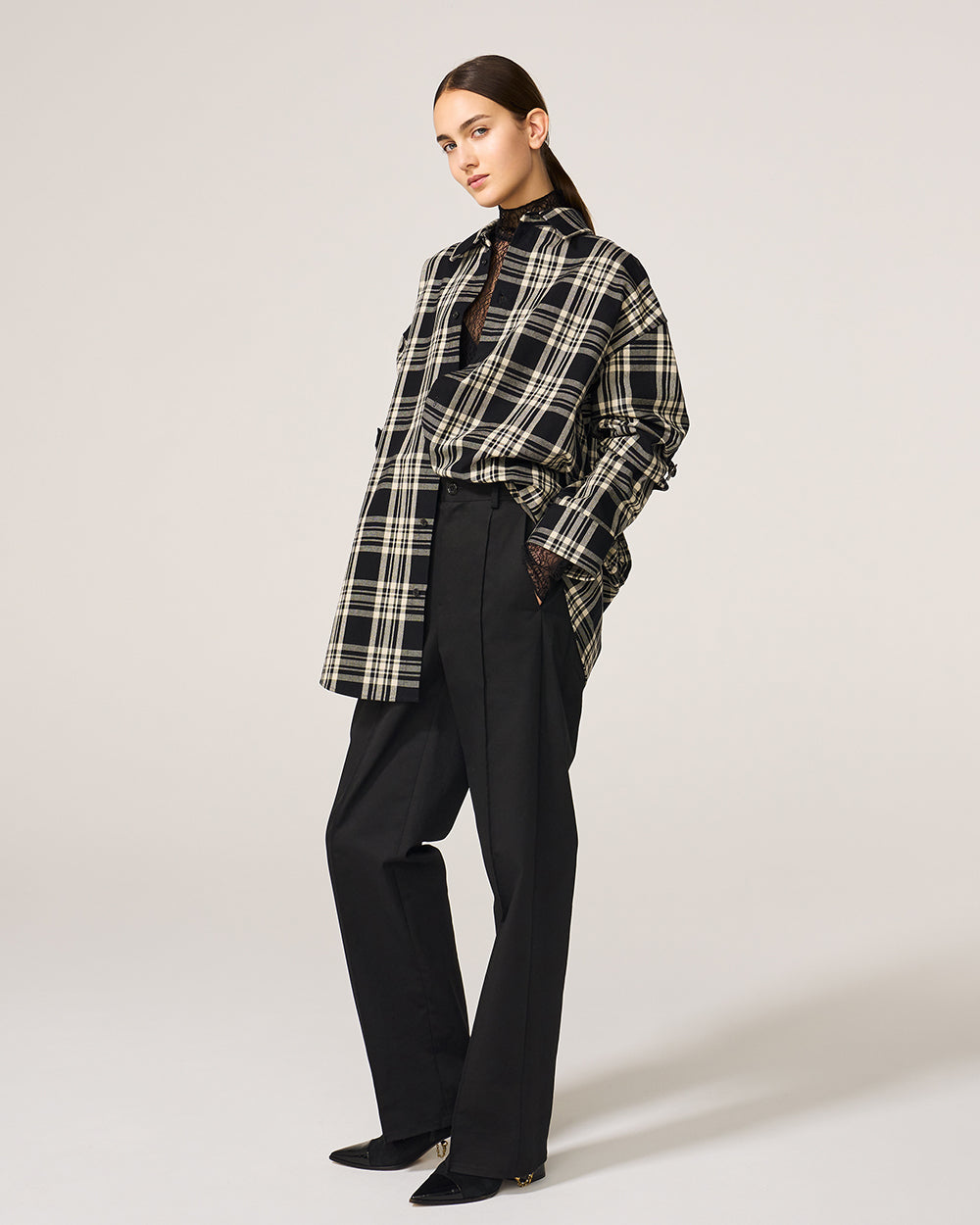 ブラック コンバーチブル エディー シャツ View 1