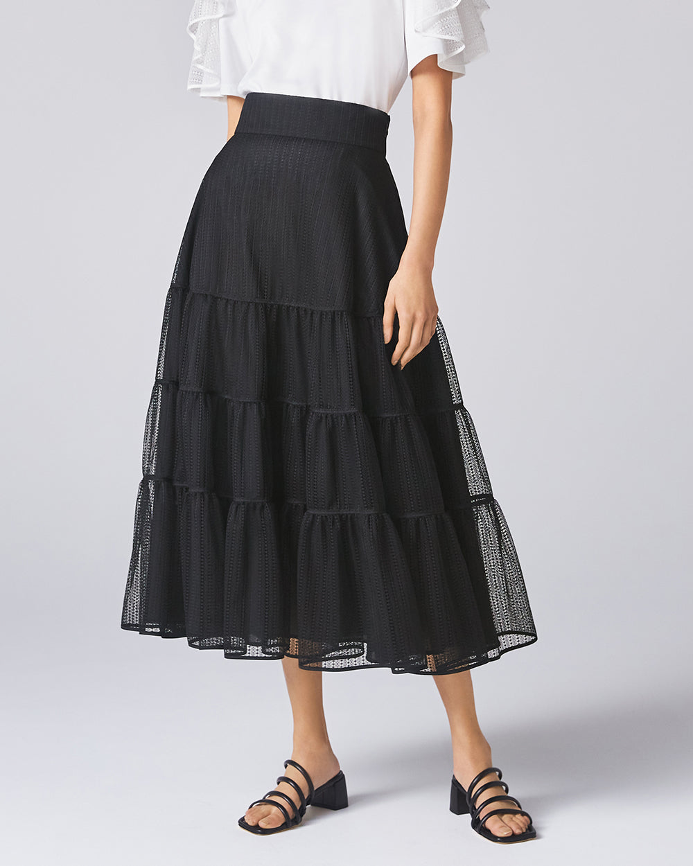 Black Hanabi Skirt View 1