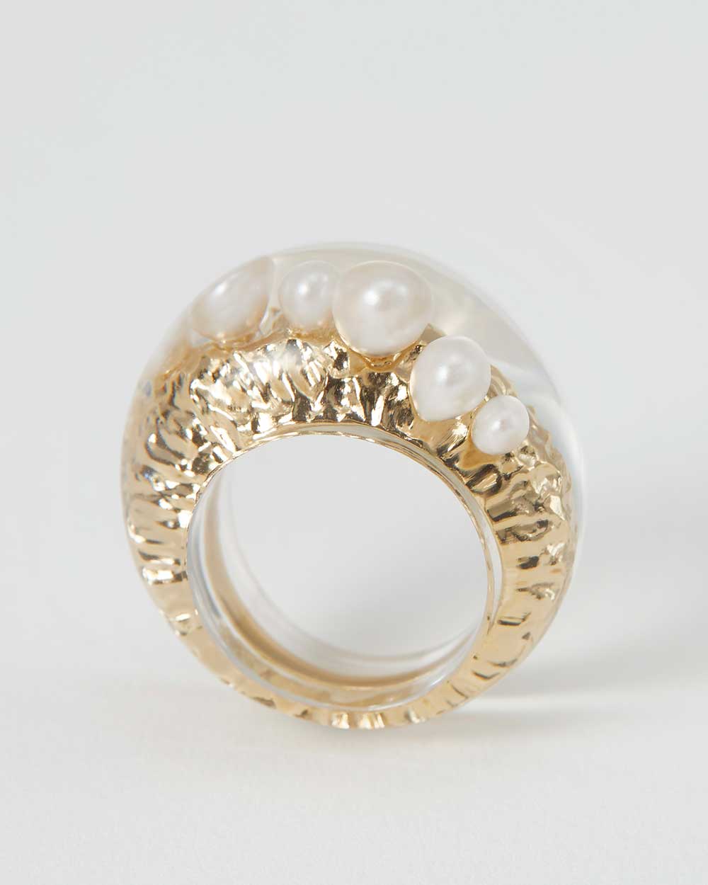Lucite Crown Ring - ADEAM