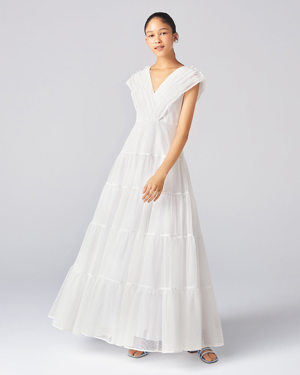 White Lantern Dress View 1