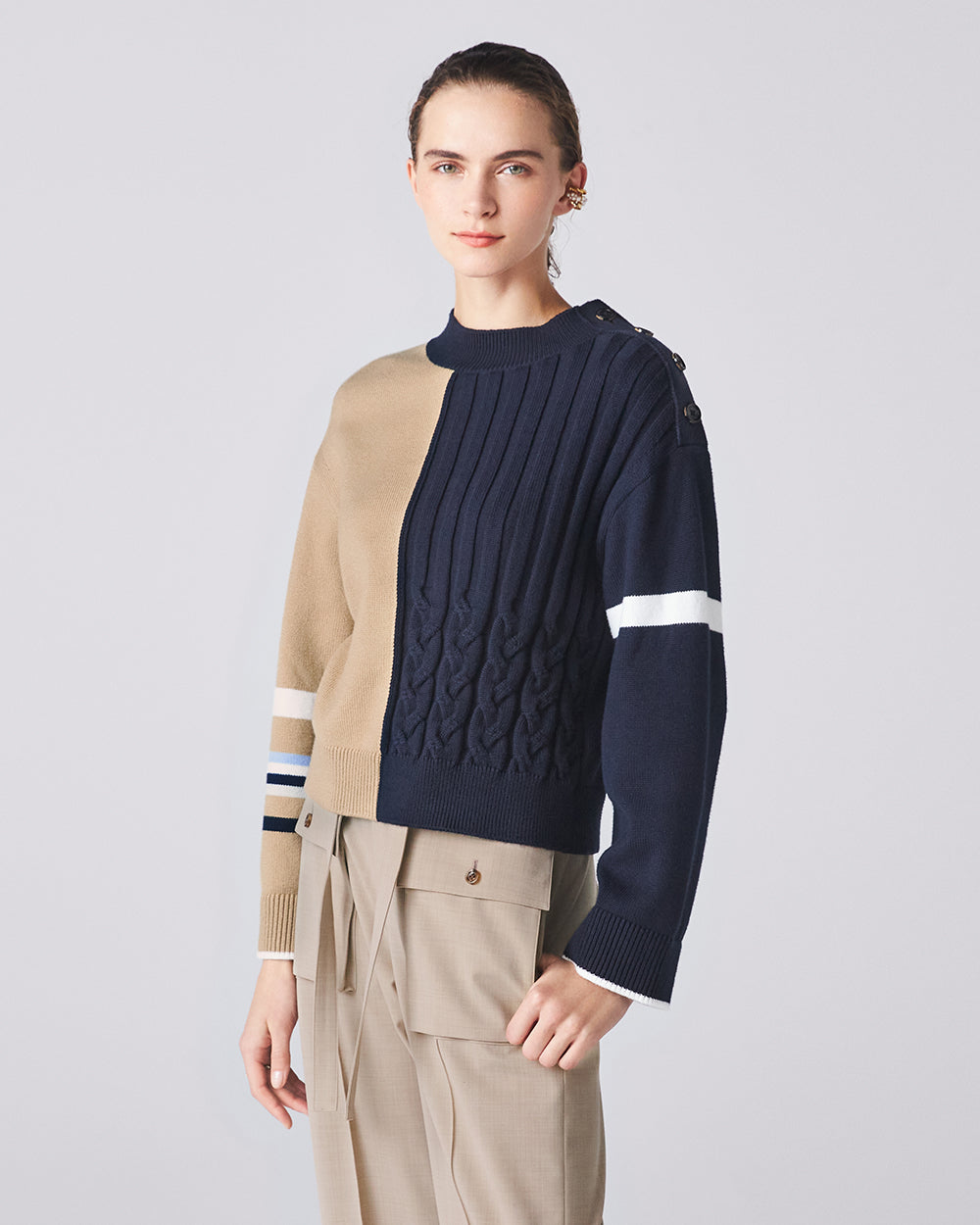 ダークネイビー ロスコ トップ View 1