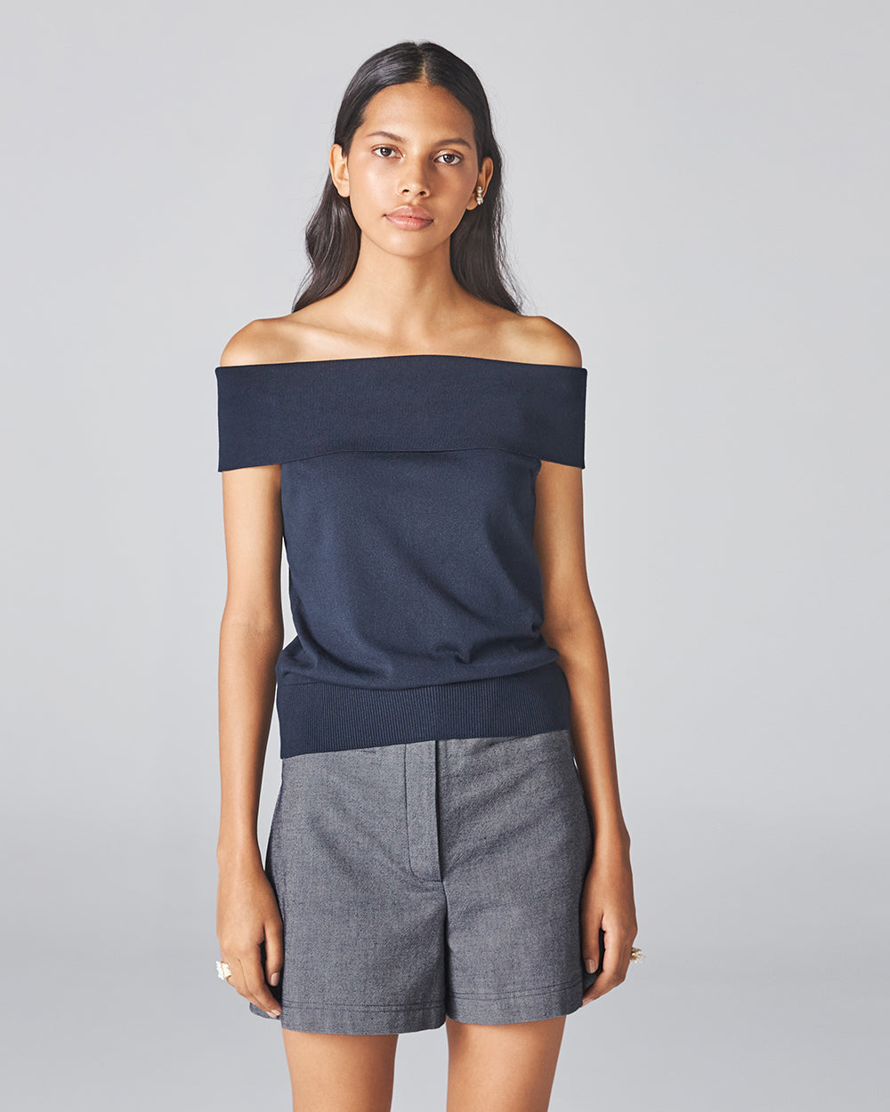 ミッドナイト ソラ ニット View 1